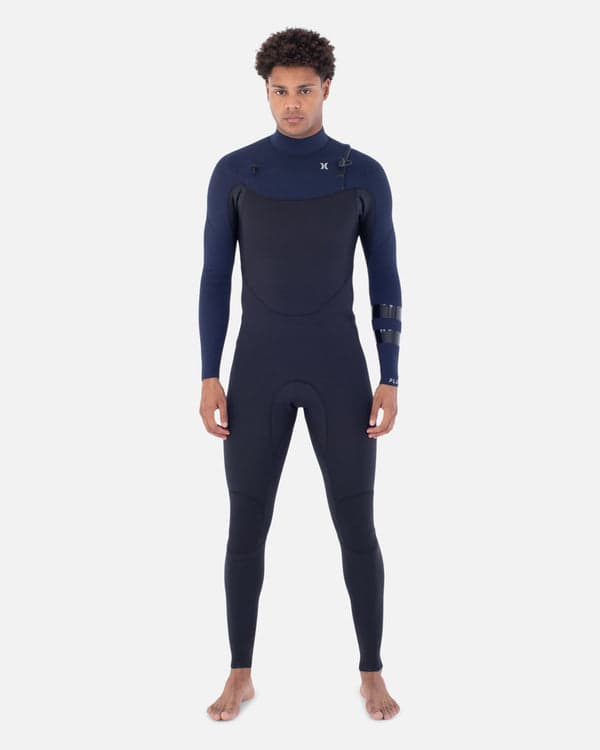 hurley Mens Plus Sleeve Texture 3/2mm Fullsuit Total Eclipse