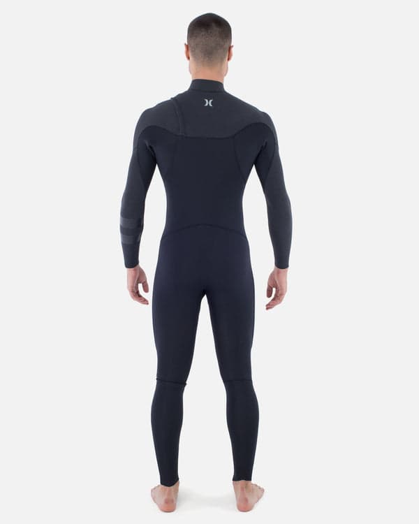 Hurley Mens Plus Sleeve Texture 4/3mm Fullsuit Black