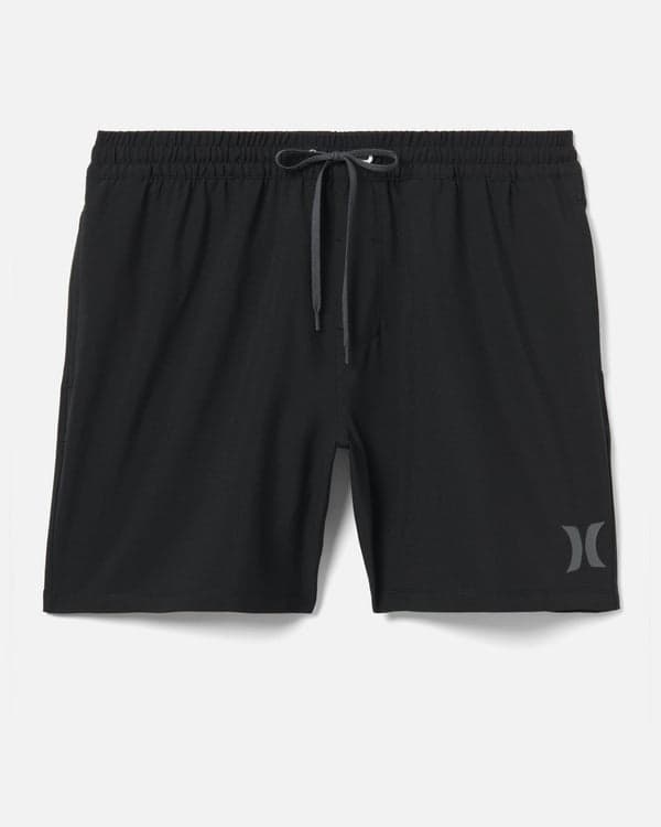 Hurley One And Only Solid Volley Boardshort 17" Black