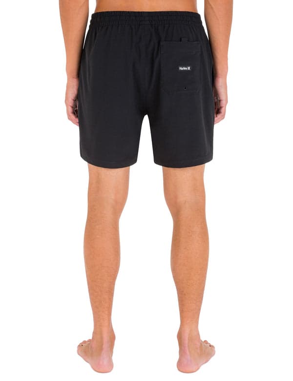 Hurley One And Only Solid Volley Boardshort 17" Black