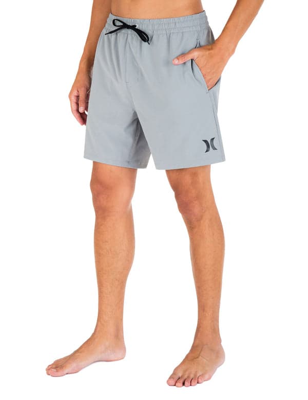 Hurley One And Only Solid Volley Boardshort 17" Particle