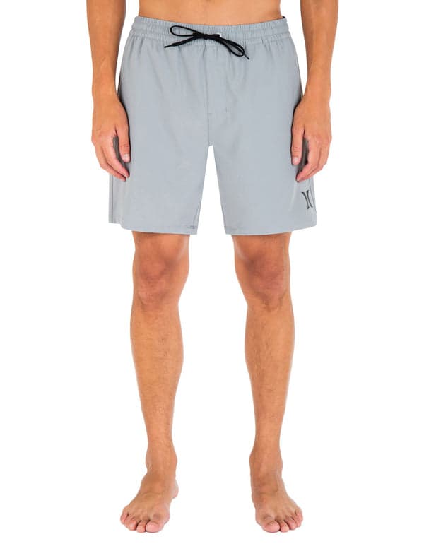 hurley One and Only Solid Volley Boardshort 17" Particle