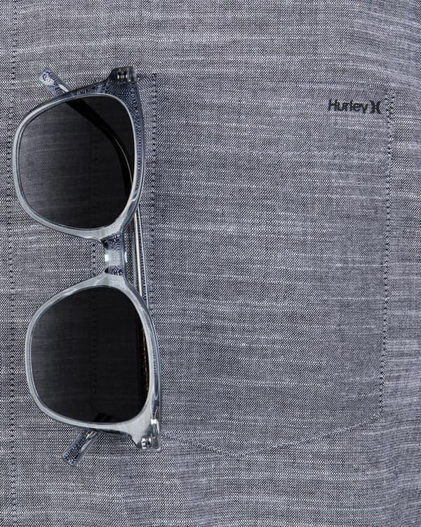 Hurley One And Only Stretch Short Sleeve Shirt Black