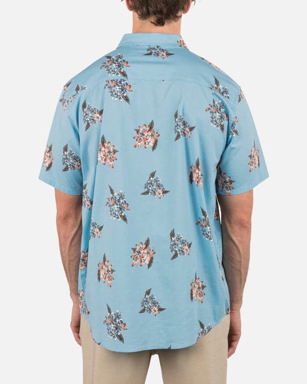 Hurley One & Only Lido Stretch Short Sleeve Blue Dream