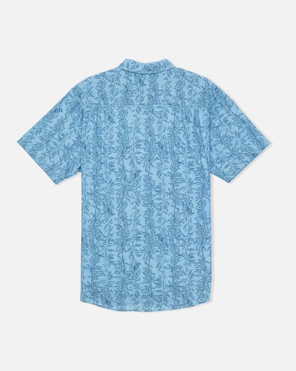 Hurley One & Only Stretch Print Short Sleeve Kingdom Blue