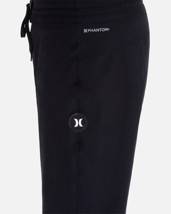 Hurley Phantom+ Block Party Renegade Boardshorts 18" Black