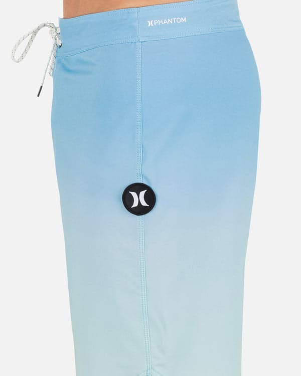 Hurley Phantom Eco Block Party Boardshort 18" Blue Dream