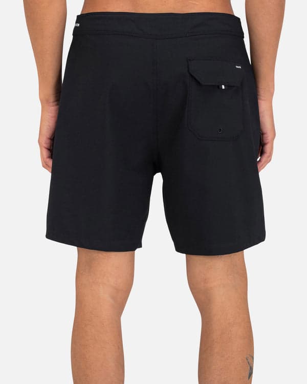 Hurley Phantom-Eco One And Only Solid 18" Boardshort Black