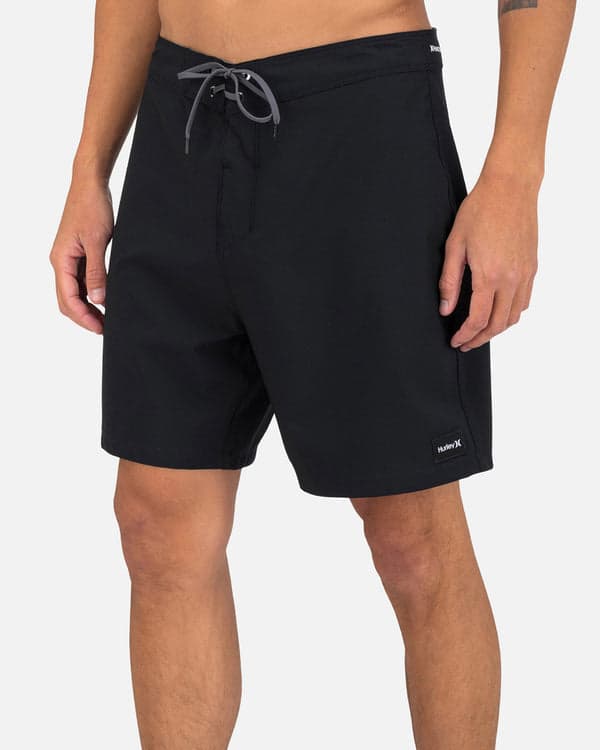 Hurley Phantom-Eco One And Only Solid 18" Boardshort Black