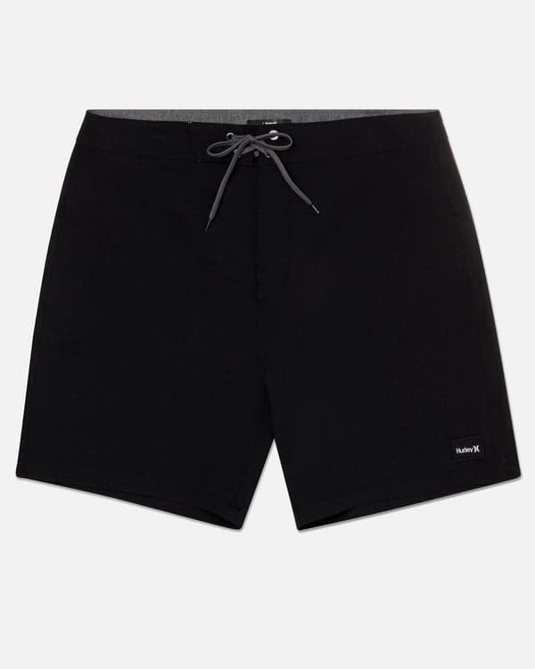 Hurley Phantom-Eco One And Only Solid 18" Boardshort Black