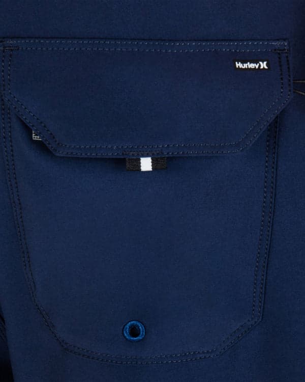 Hurley PHANTOM-ECO ONE AND ONLY SOLID 18" BOARDSHORT Obsidian