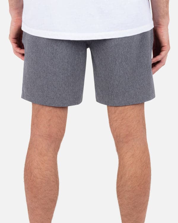 Hurley Phantom Flow Volley Walkshort 18" Black Heather