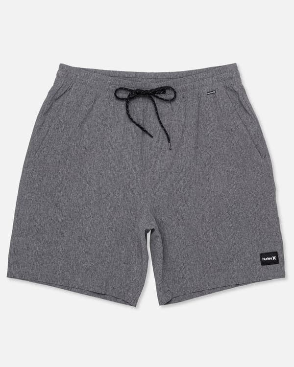 Hurley Phantom Flow Volley Walkshort 18" Black Heather