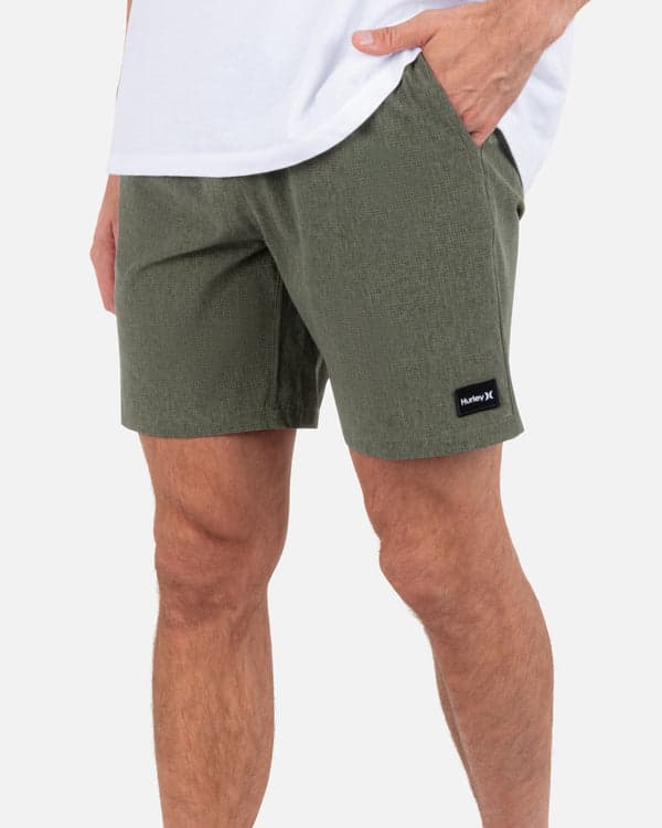 Hurley Phantom Flow Volley Walkshort 18" Charcoal Fern