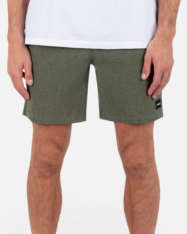 hurley Phantom Flow Volley Walkshort 18" Charcoal Fern
