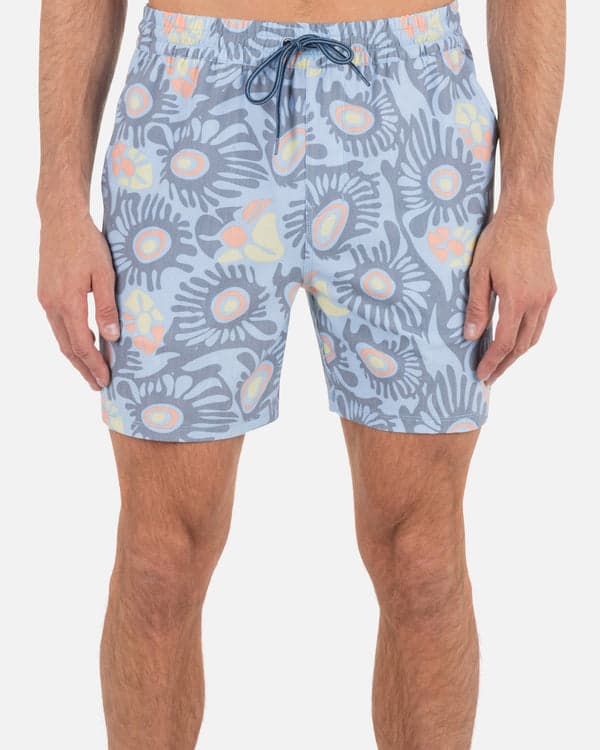 Hurley Phantom Naturals Cannonball Boardshort 17" Eifel Blue