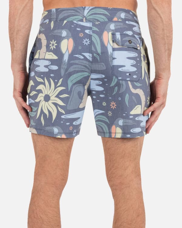 Hurley Phantom Naturals Sessions Boardshort 16" Submarine