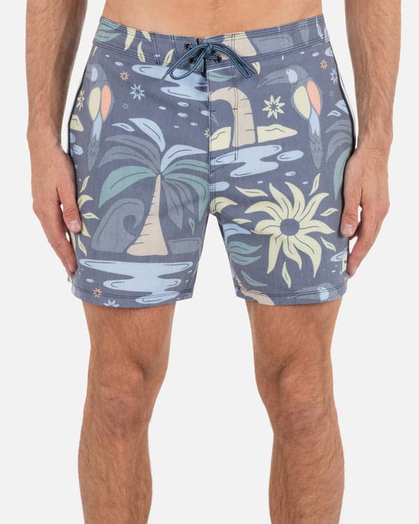 Hurley Phantom Naturals Sessions Boardshort 16" Submarine