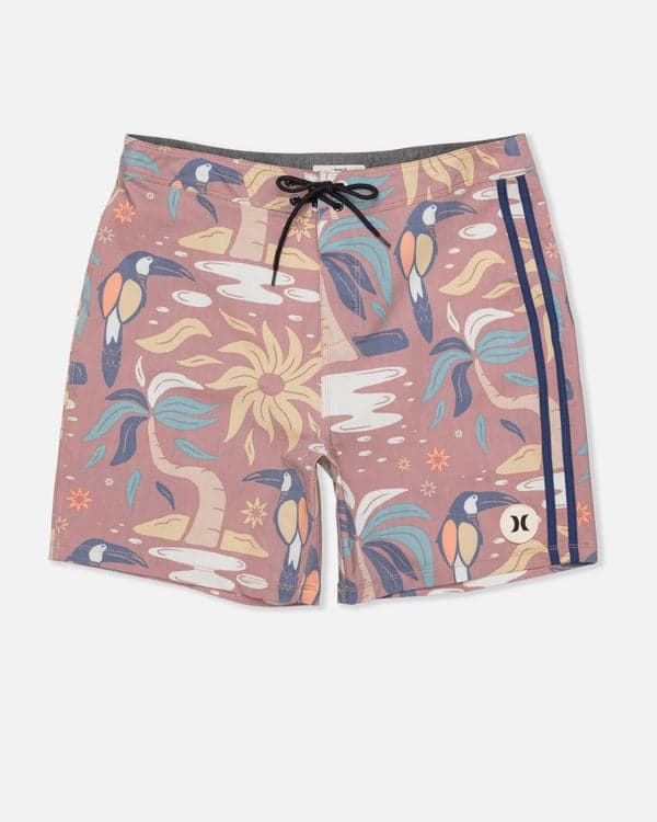 Hurley Phantom Naturals Tailgate Boardshort 18" Phantom Rose