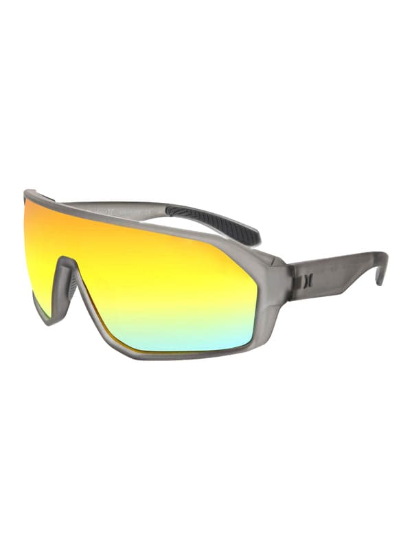 hurley Scar Polarized Shield Sunglasses Matte Black