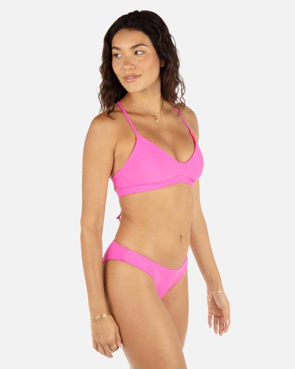 Hurley Solid Reversible Moderate Bottom Disco Pink/Maraschino