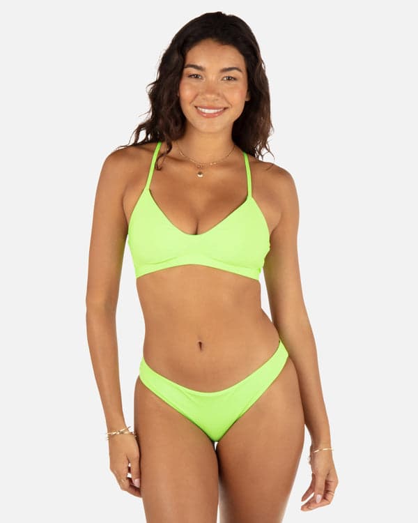 Hurley Solid Reversible Moderate Bottom Key Lime/Grass Green