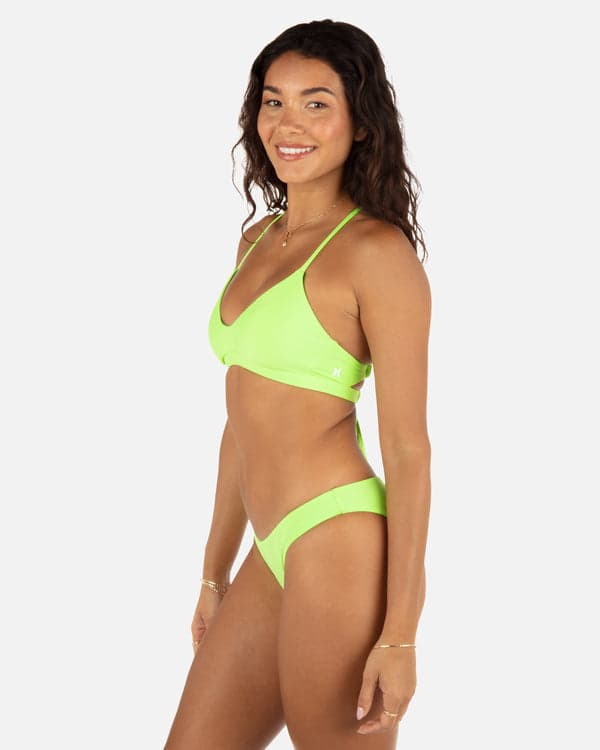 Hurley Solid Reversible Moderate Bottom Key Lime/Grass Green