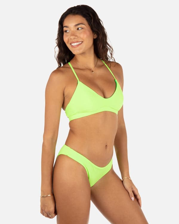 Hurley Solid Reversible Moderate Bottom Key Lime/Grass Green