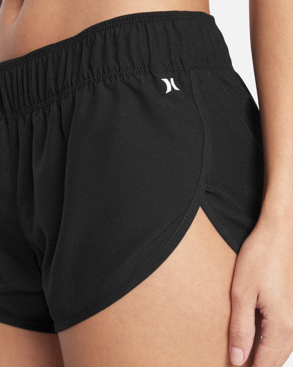 Hurley Supersuede Solid Beachrider 2.5" Boardshort Black