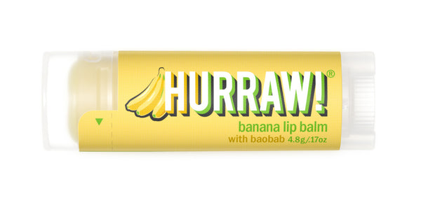 hurraw balm Banana Lip Balm
