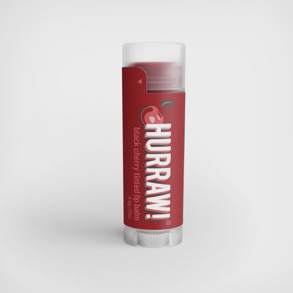 Hurraw Balm Black Cherry Tinted Lip Balm