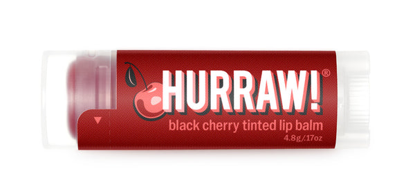 hurraw balm Black Cherry Tinted Lip Balm