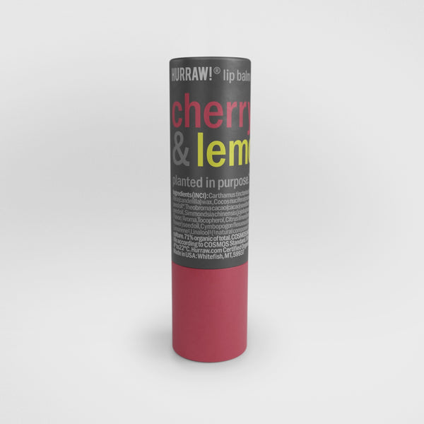 Hurraw Balm Cherry & Lemon Lip Balm