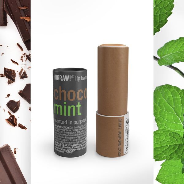 Hurraw Balm Choco & Mint Lip Balm
