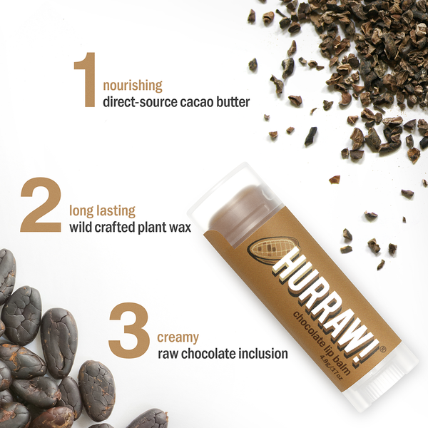 Hurraw Balm Chocolate Lip Balm