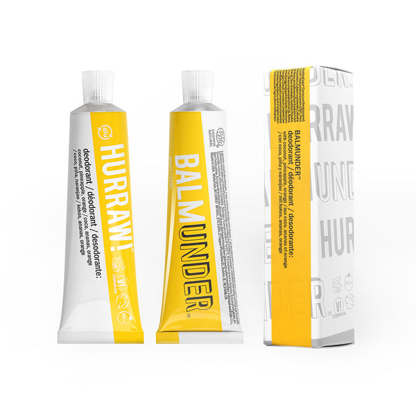 Hurraw Balm Coconut Pineapple Orange BALMUNDER™