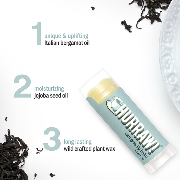 Hurraw Balm Earl Grey Lip Balm