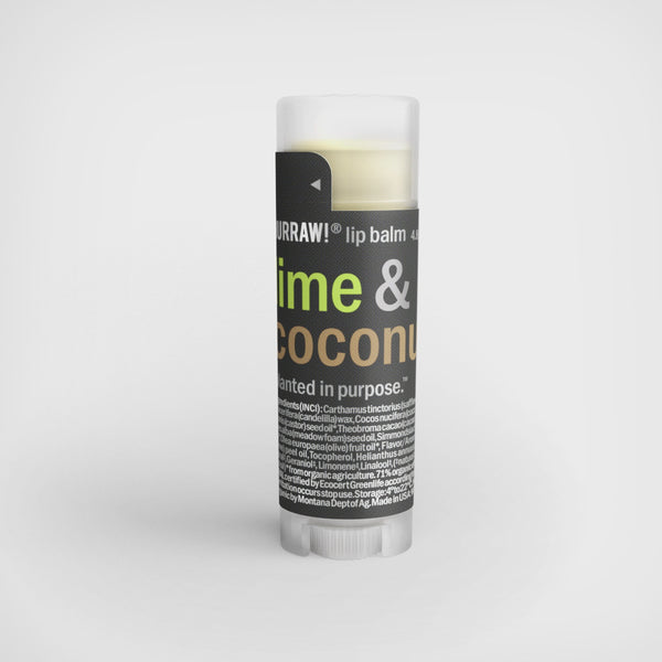 Hurraw Balm Lime & Coconut Lip Balm