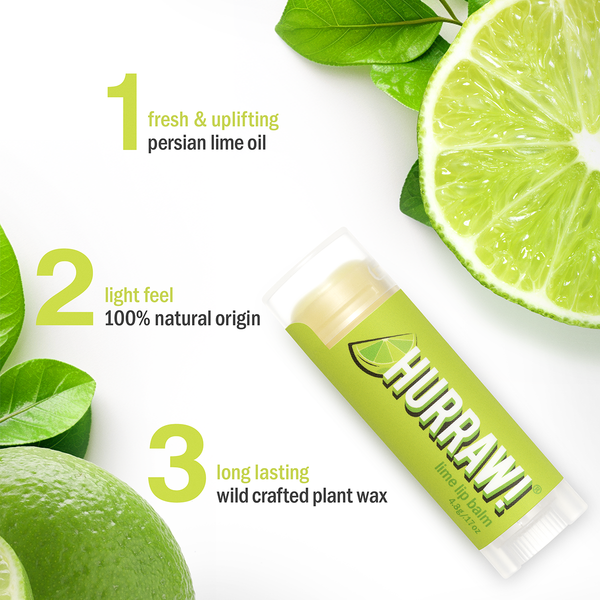 Hurraw Balm Lime Lip Balm