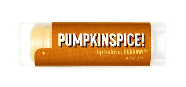 hurraw balm Pumpkin Spice Lip Balm ( October - January )