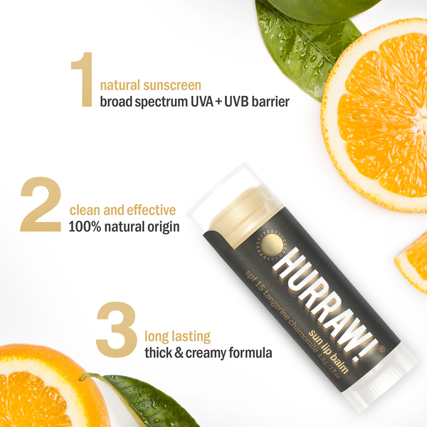 Hurraw Balm Sun Lip Balm SPF15