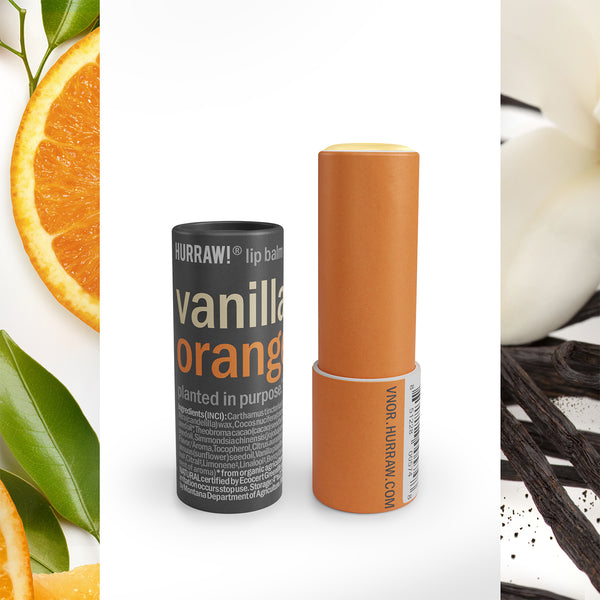 Hurraw Balm Vanilla & Orange Lip Balm