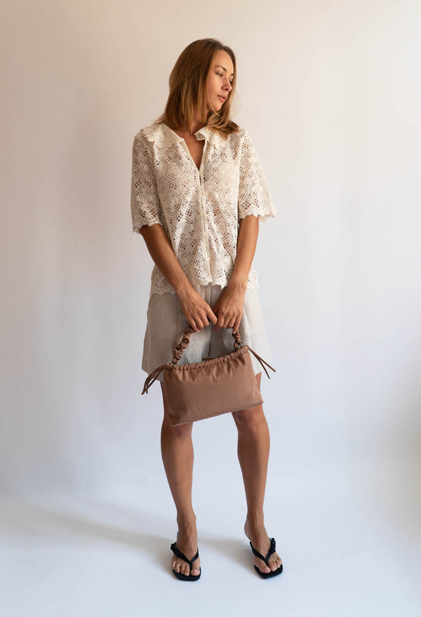 Hvisk ARCADIA MATTE TWILL - Light Brown