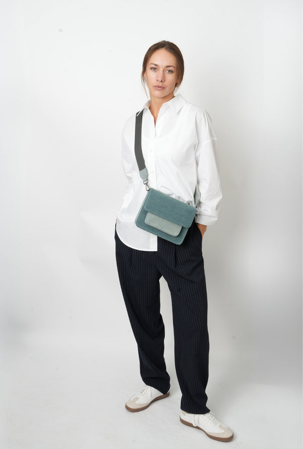 Hvisk CAYMAN POCKET DENIM - Teal Tones