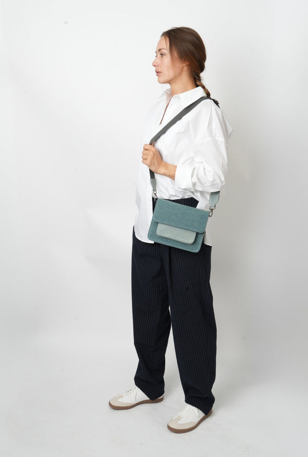 Hvisk CAYMAN POCKET DENIM - Teal Tones