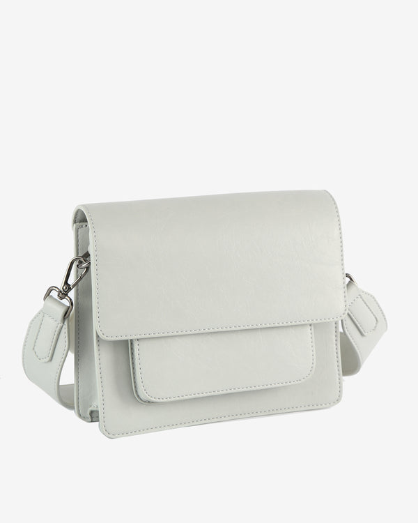 hvisk CAYMAN POCKET GLOSSY STRUCTURE - Grey Aura