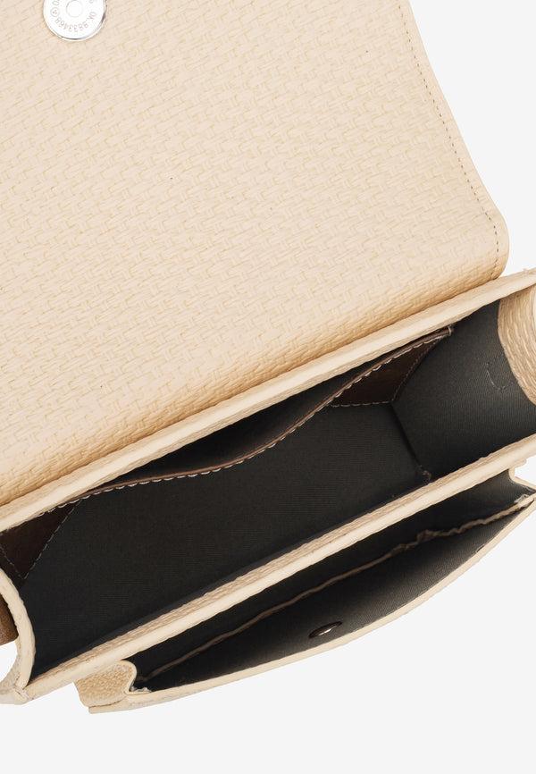 Hvisk CAYMAN POCKET RAFFIA STRUCTURE - Raffia Sand