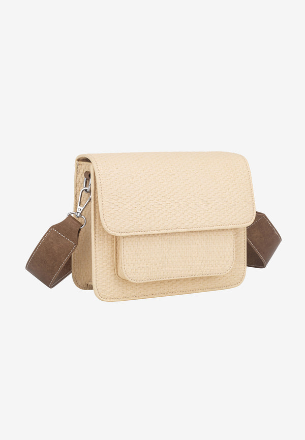 Hvisk CAYMAN POCKET RAFFIA STRUCTURE - Raffia Sand