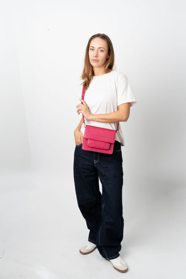 Hvisk CAYMAN POCKET RAW STRUCTURE - Fuchsia Pink