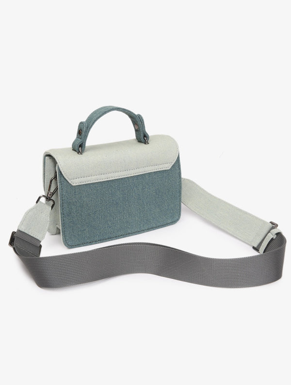 hvisk CRANE DENIM - Teal Tones